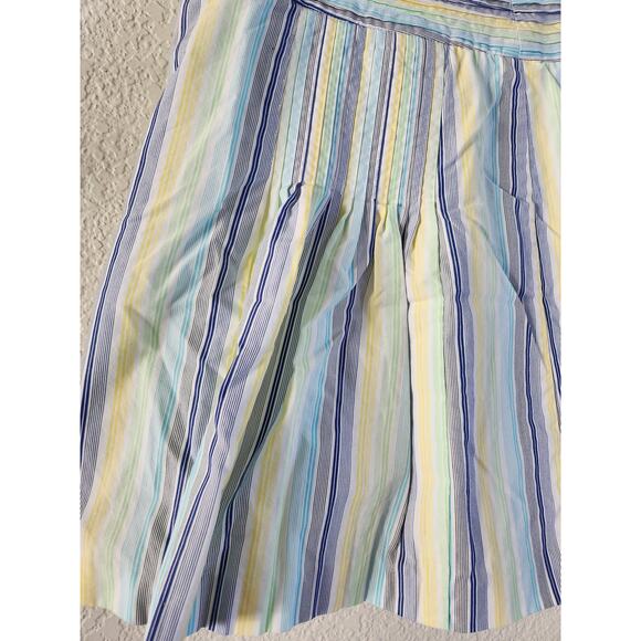 Y2k J. Crew Pleated Preppy Mini Skirt-4 - Picture 5 of 7